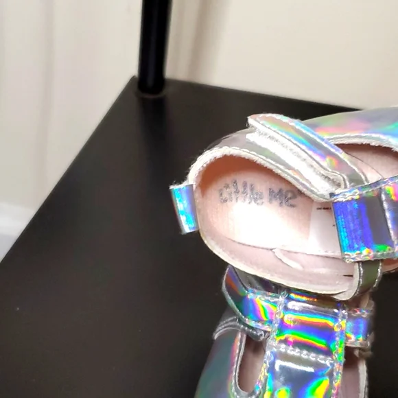 BABY GIRL LITTLE ME MARY JANE SHOES SIZE 1 - Picture 2 of 4